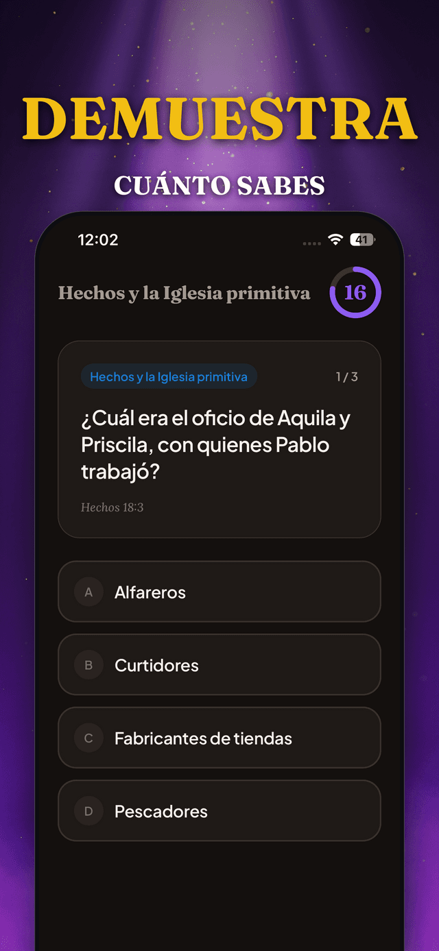 Quiz Sagrado: Demuestra cuΓ‘nto sabes