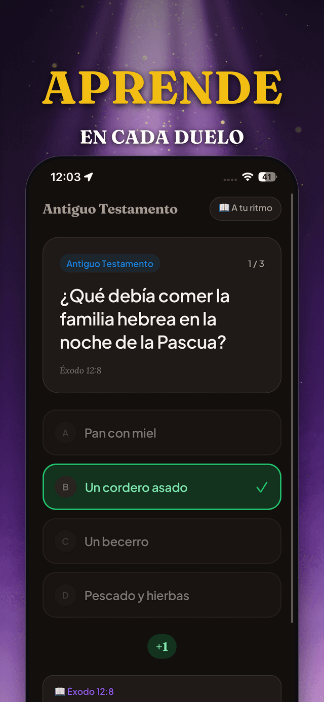 Quiz Sagrado: Aprende en cada duelo